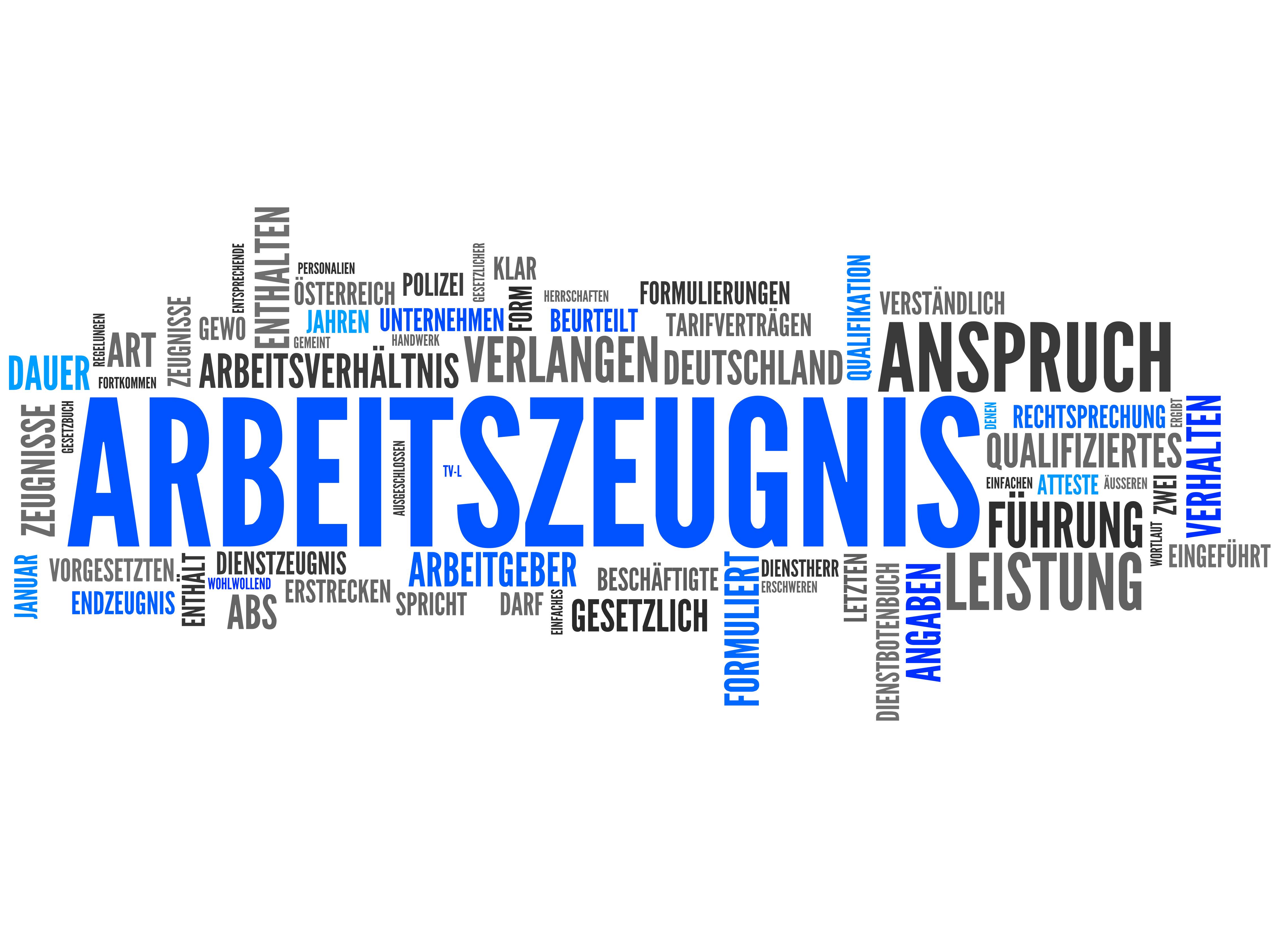 Arbeitszeugnis für Arbeitnehmer,Formulierungen, Infos udn Rechte